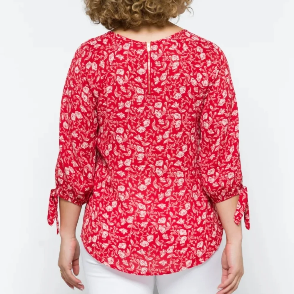 NWT Papermoon | Larie Tie Sleeve Blouse - Picture 5 of 5